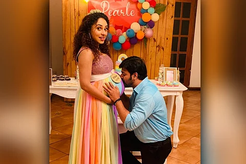 Actor Pearle Maaney's baby shower