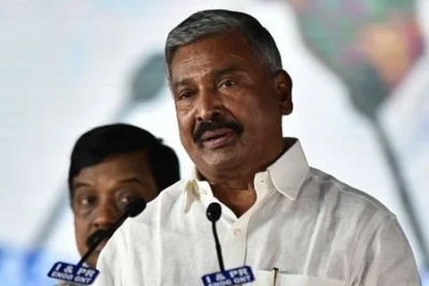Andhra Pradesh Panchayat Raj and Rural Development Minister Peddireddi Ramachandra Reddy