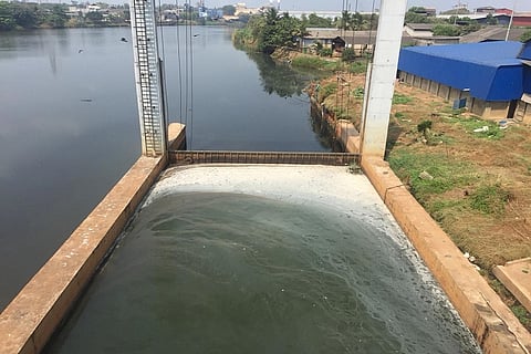 No end to Periyar’s pollution: Industrial discharge found near bridge in Ernakulam