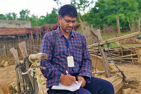 Meet Pillalamarri Srinivas, the ground reporter of Adilabad