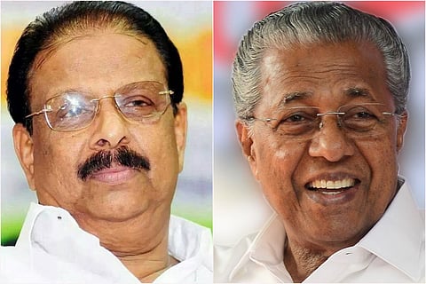 K Sudhakaran and Pinarayi Vijayan