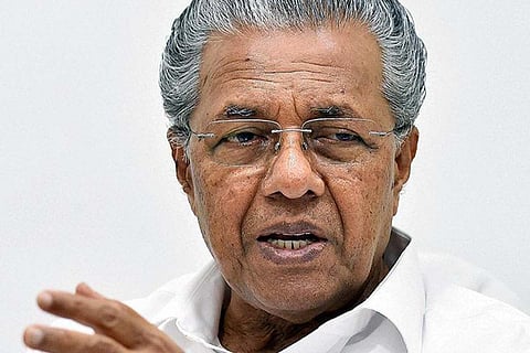 An image of Kerala CM Pinarayi Vijayan