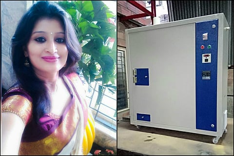 Disposing sanitary pads made easy, pollution free, thanks to this B’luru woman