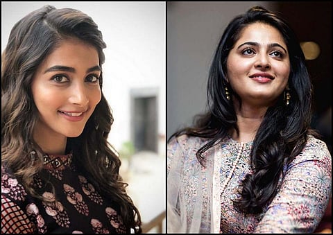 Pooja Hegde and Anushka Shetty