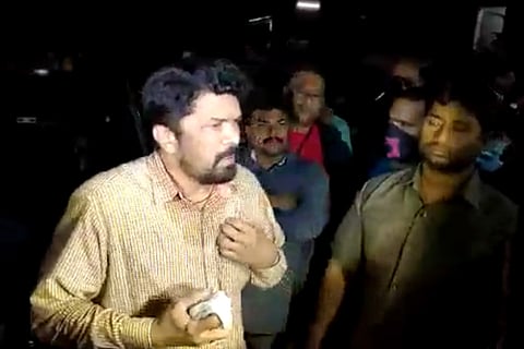 Posani Murali Krishna at Press Club Hyderabad