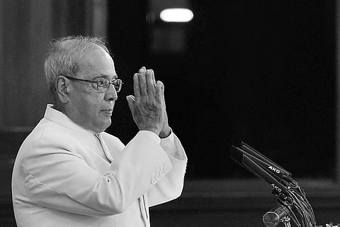 Former President of India Pranab Mukherjee