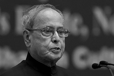Former President of India Pranab Mukherjee