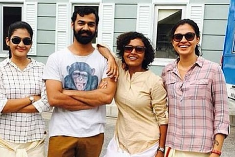 Pranav Mohanlal dances for father's viral song 'Jimiki Kammal'
