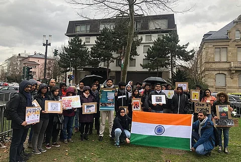 Paris to Berlin: Simultaneous protests by Indian diaspora against Delhi riots