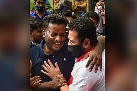 Puneeth Rajkumar fans crying