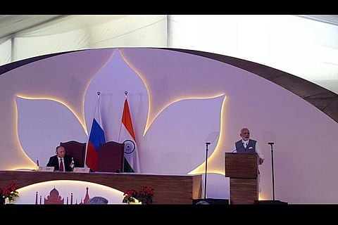 Modi says India, Russia ties 'truly privileged'