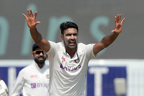 Ravichandran Ashwin appealing