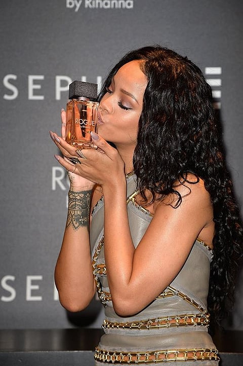 Rihanna's perfume ad banned in Britain