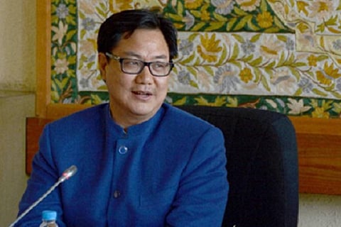 Sports Minister Kiren Rijiju