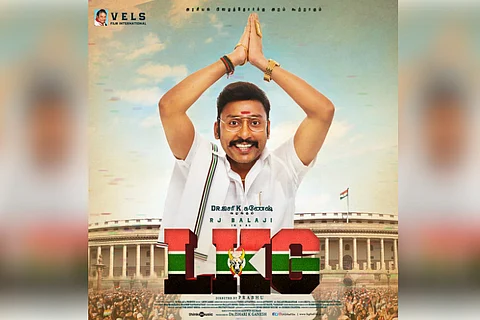 RJ Balaji turns writer and lead for upcoming Tamil political satire 'LKG'