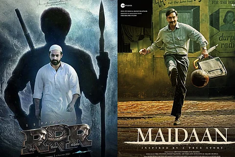 RRR & Maidaan posters