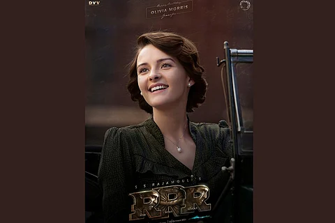 Actor Olivia Morris in RRR