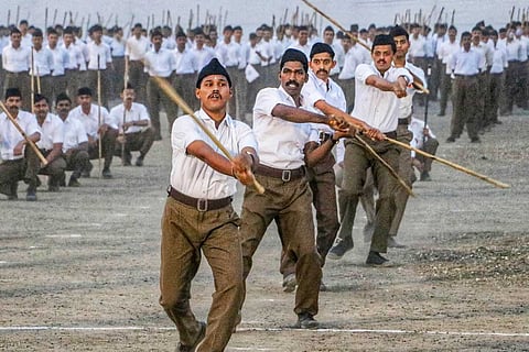 Representative image of RSS cadres