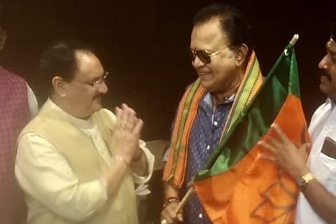Party-hopper Radha Ravi, notorious for his misogyny, joins BJP