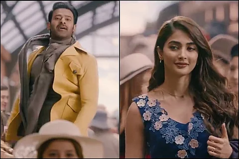 Prabhas and Pooja Hegde in Radhe Shyam