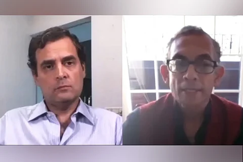 Pump money into people’s hands: Nobel laureate Abhijeet Banerjee to Rahul Gandhi