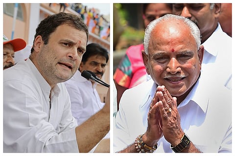Rahul Gandhi slams Yeddyurappa's swearing-in, calls it 'mockery of Constitution'