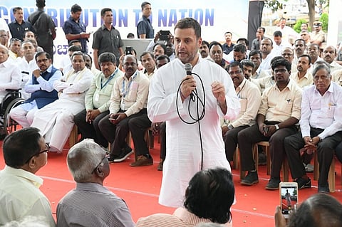 After company’s memo, only a few HAL employees attend public meeting with Rahul Gandhi