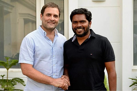 Rahul Gandhi meets director Pa Ranjith, says they discussed politics, films and society