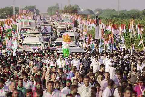 Bharat Jodo Yatra in Kurnool