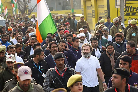 Congress leader Rahul Gandhi in Bharat Jodo Yatra