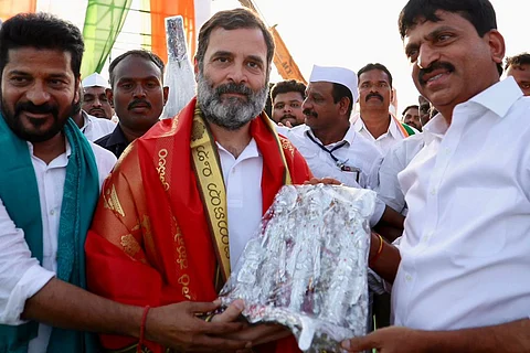 Rahul Gandhi in Telangana