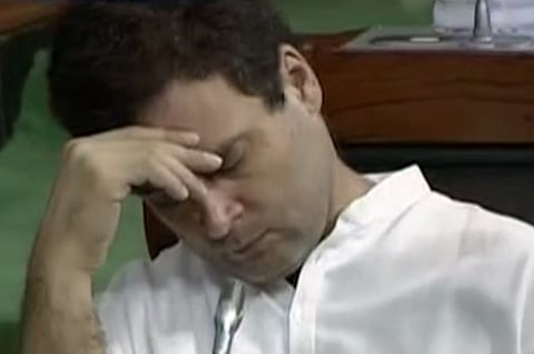 Rahul Gandhi ‘snoozed’ in Lok Sabha as his party members spoke on Una Dalit incident