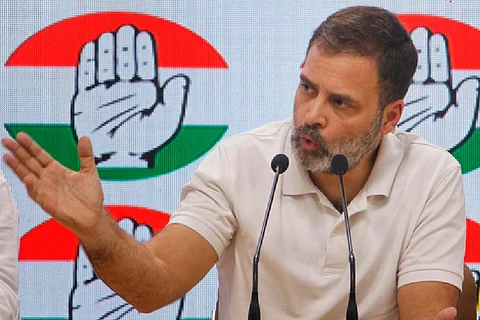Congress leader Rahul Gandhi