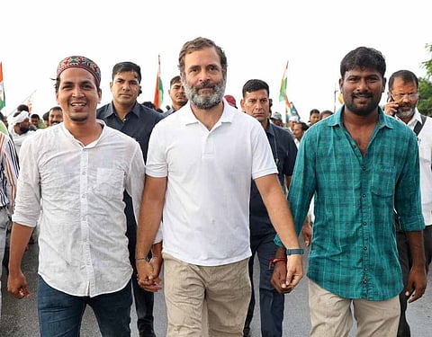 Rahul Gandhi on the Bharat Jodo Yatra