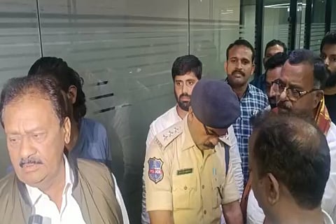 Political consultancy Inclusive Minds that works for Congress raided in Hyderabad