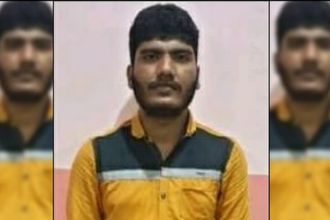 Raj Mohammed, who was arrested by Tamil Nadu police for allegedly threatening to blow up RSS offices in UP
