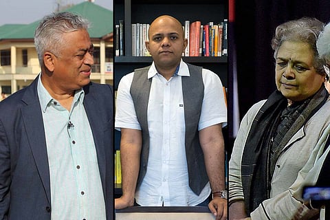 Rajdeep Sardesai, Vinod Jose, Mrinal Pande