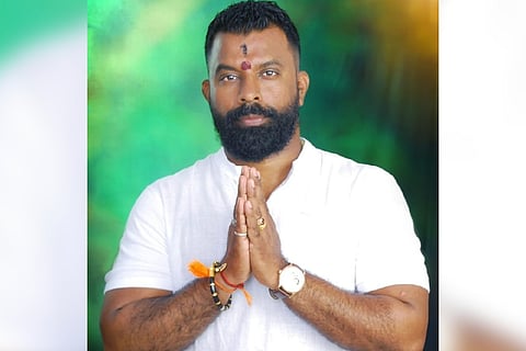 Hindu Mahasabha state president Rajesh Pavithran