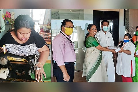 Kerala woman with intellectual disability makes more than 1000 masks for health workers