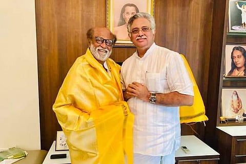 Rajinikanth with Arjuna Murthy