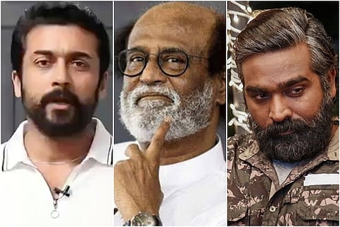Rajini, Suriya, Vijay Sethupathi, others give to fund for daily wage entertainment workers