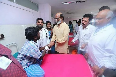 ‘Anti-socials, toxic germs infiltrated Thoothukudi protests' says Rajinikanth, bats for cops