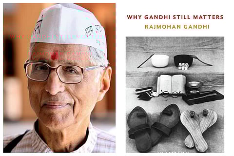 Gandhi could have been a better husband, father: Rajmohan Gandhi on new book