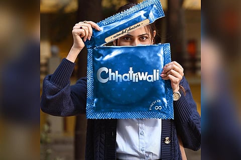 Rakul Preet in the first-look poster of Chhatriwali