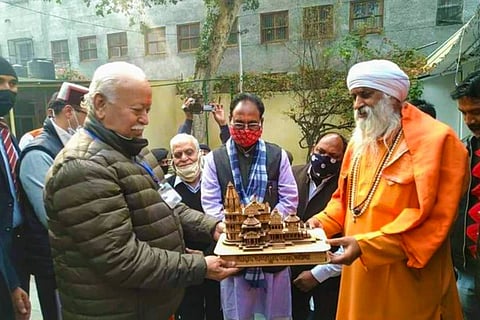 The construction cost of the main temple will be around Rs 300-400 crore, with another Rs 1,100 crore to fully develop the 70-acre land.