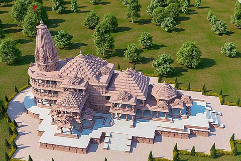 The proposed Ram temple