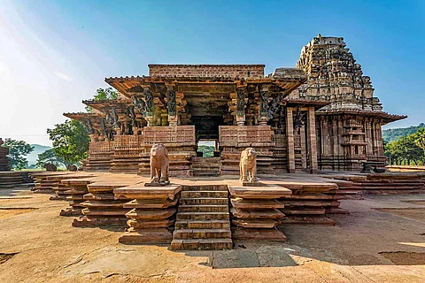 The ramappa temple situated in Mulugu district of Telangana