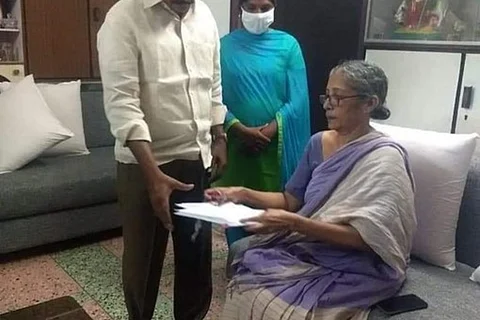 CID arrests 66-year-old Ranganayaki for post criticising Jagan-led government