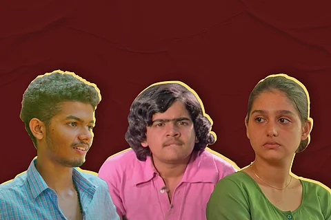 Collage of three teen characters