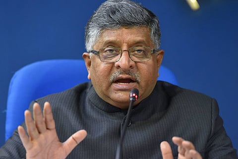 Union Minister Ravi Shankar Prasad